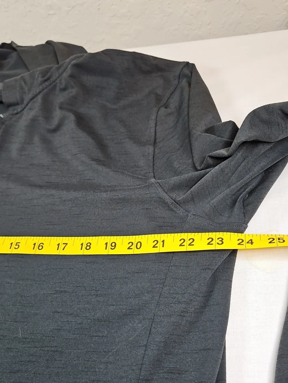 Nike Yoga Dri-Fit Zip-Up Performance Hoodie in Charcoal Black, Size Large